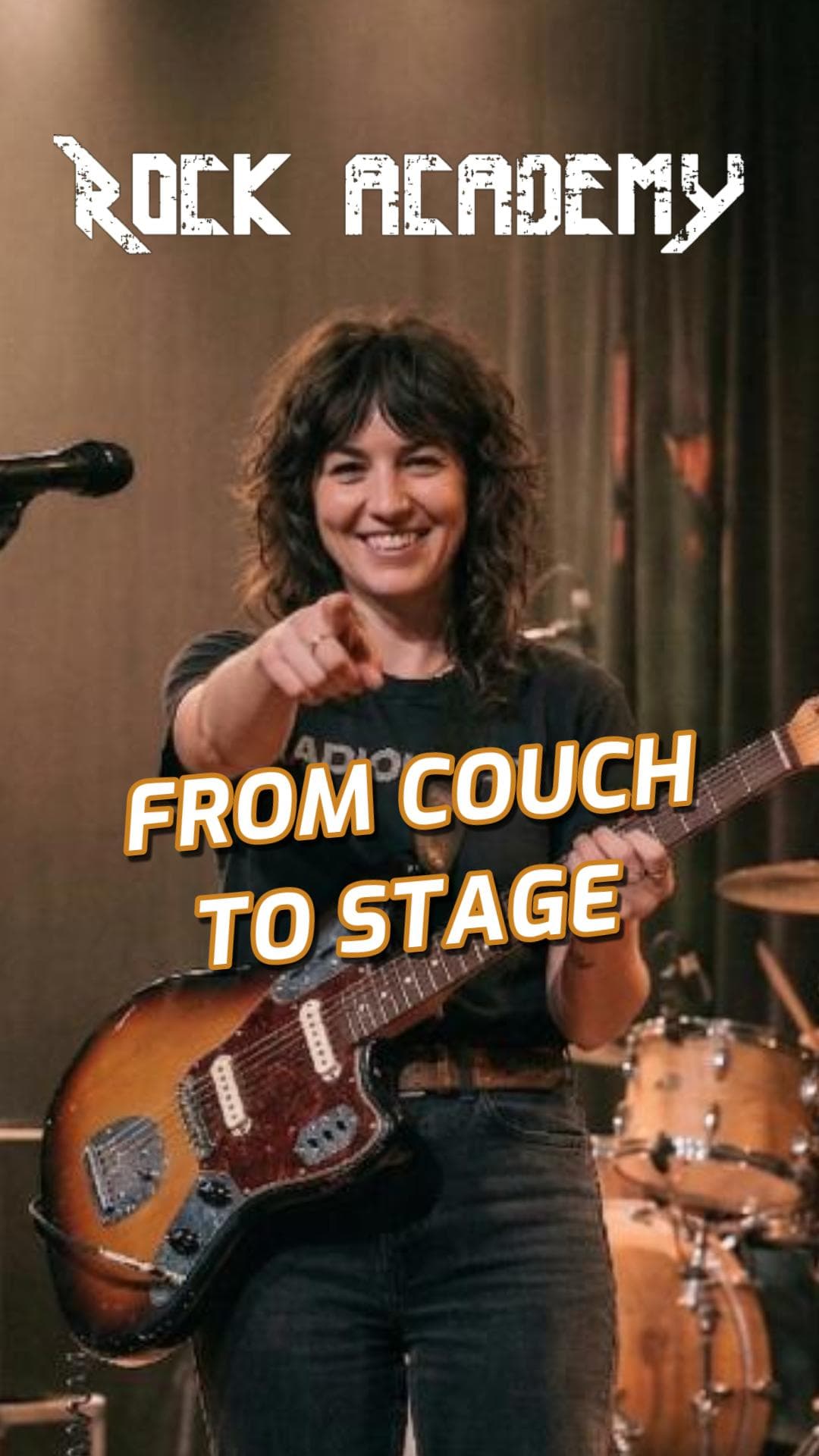 From couch to stage — the Rock Academy method