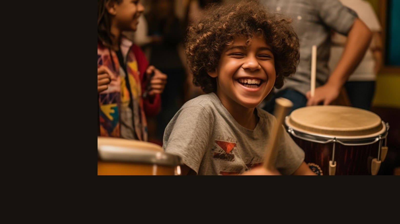 Mini Rockers making music at Rock Academy Berlin