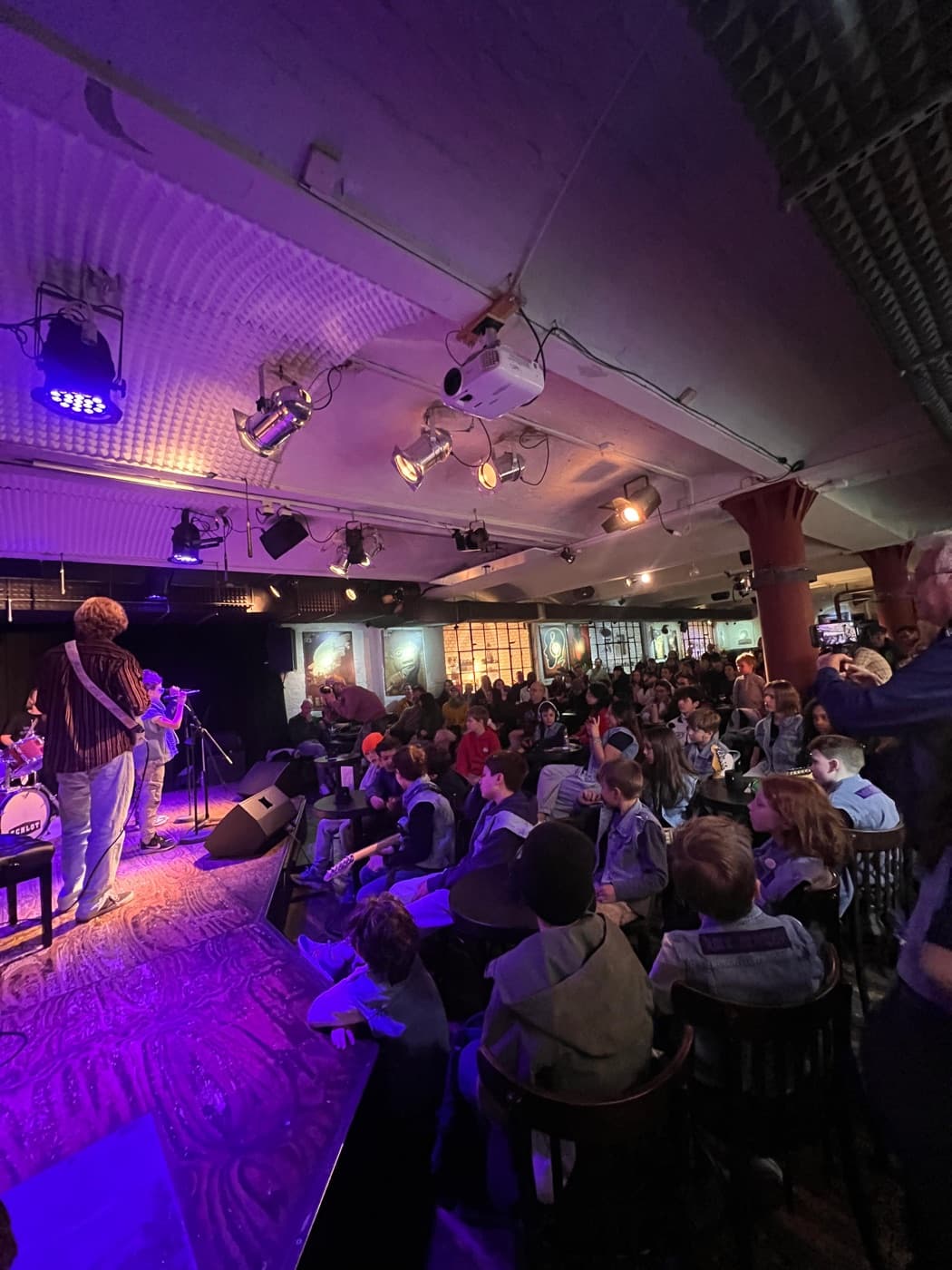 Full house at a Rock Academy show